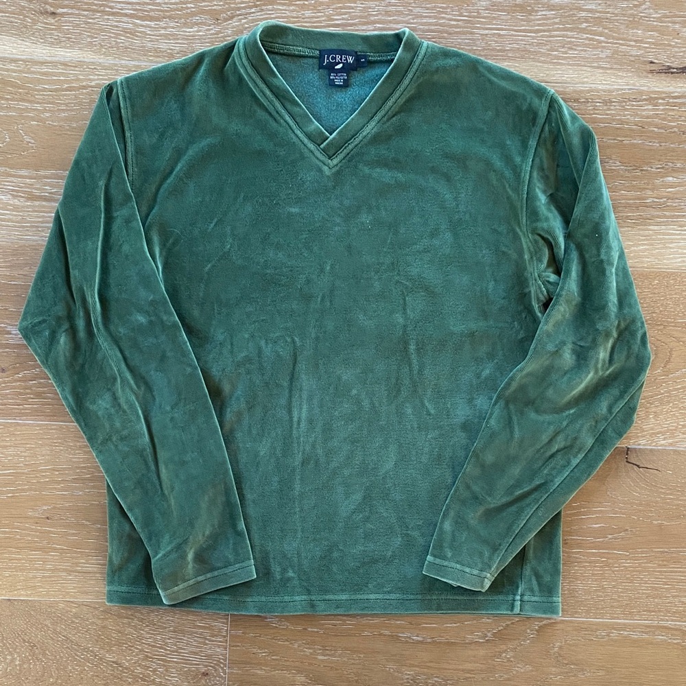 J. Crew Women's Forest V-Neck Sweater